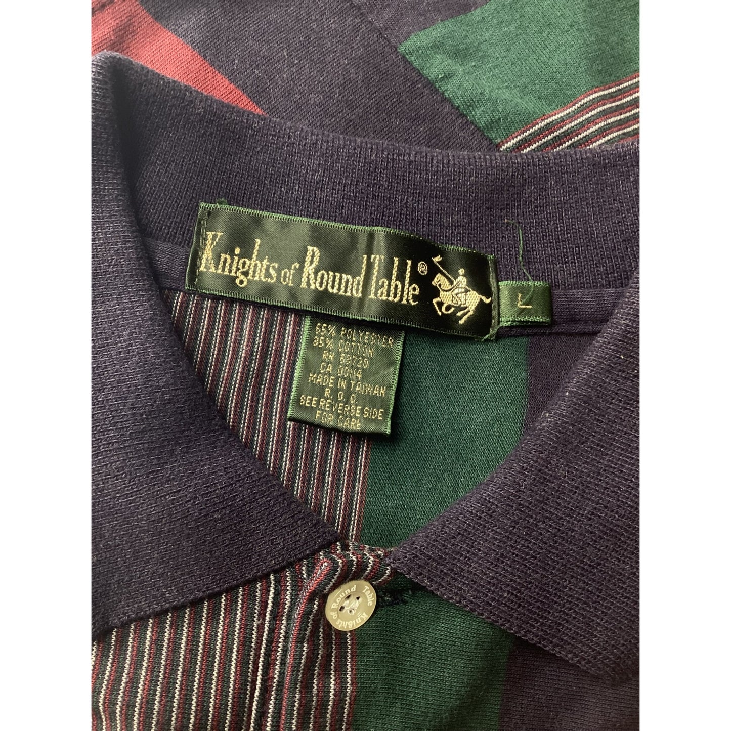 Vintage Knights of The Round Table Polo shirt