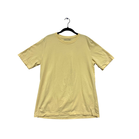 Cherokee Yellow Short Sleeve T-Shirt M 100% Cotton #495A