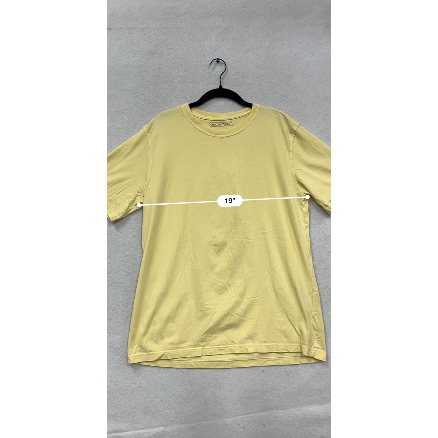 Cherokee Yellow Short Sleeve T-Shirt M 100% Cotton #495A