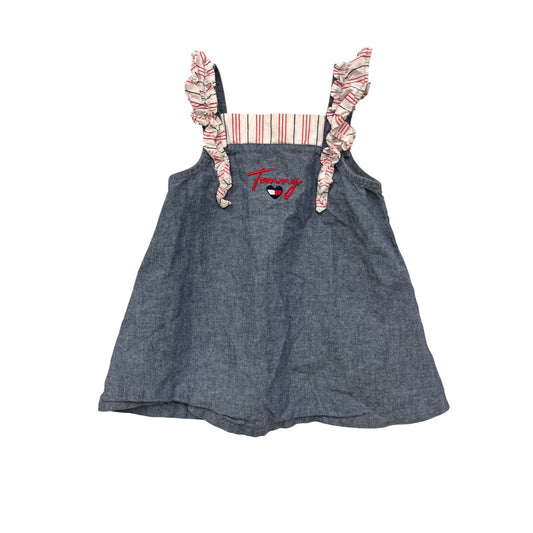 Tommy Hilfiger 24M Denim Ruffle Strap Dress #8467