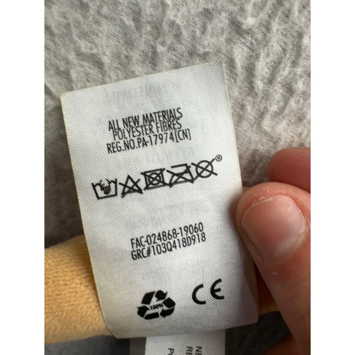 Disney Pocahontas Plush Doll 18" Yellow Dress Soft Toy Collectible #409B