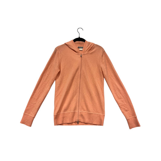 Tommy Bahama Womens Cashmere Zip-Up Hoodie S Peach #249A