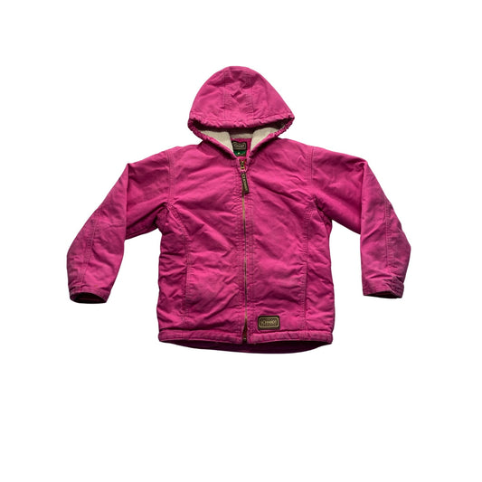 C.E. Schmidt Workwear Youth Pink Hooded Sherpa-Lined Jacket #7217