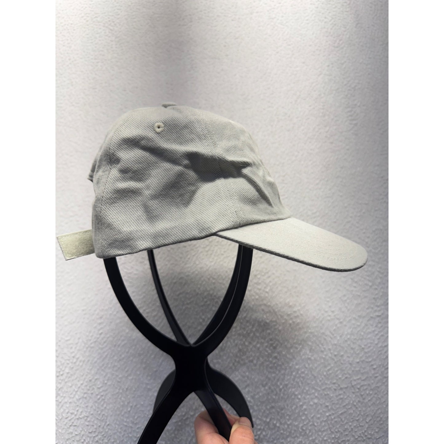 Vintage Raiders Logo Beige Adjustable Strapback Hat NFL Official Gear #9678