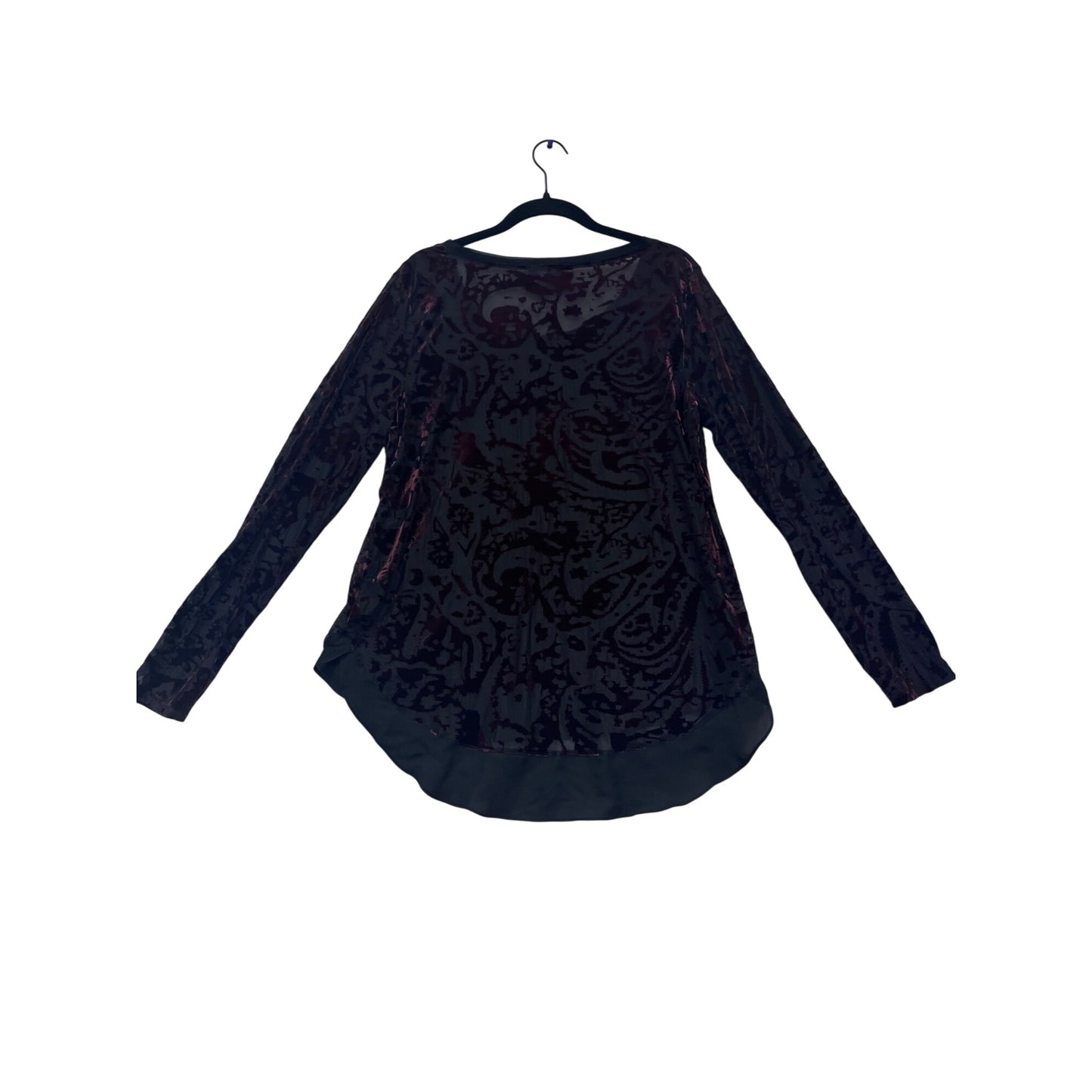 Simply Vera Vera Wang Womens Large Long Sleeve Top #540A