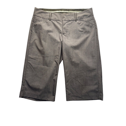Maurices Gray Dress Shorts Size 16 Polyester Blend 29" Inseam #194B