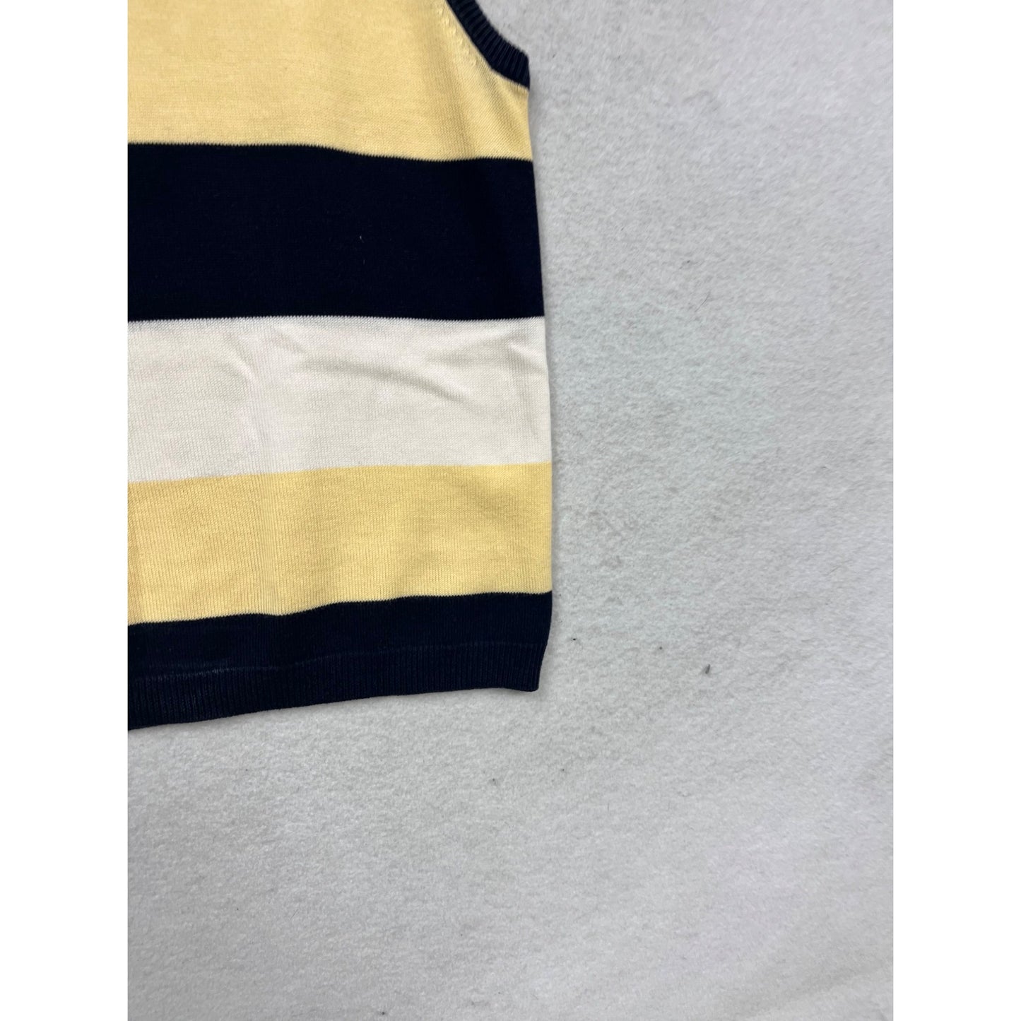 Christopher & Banks Striped Sleeveless Sweater #480A