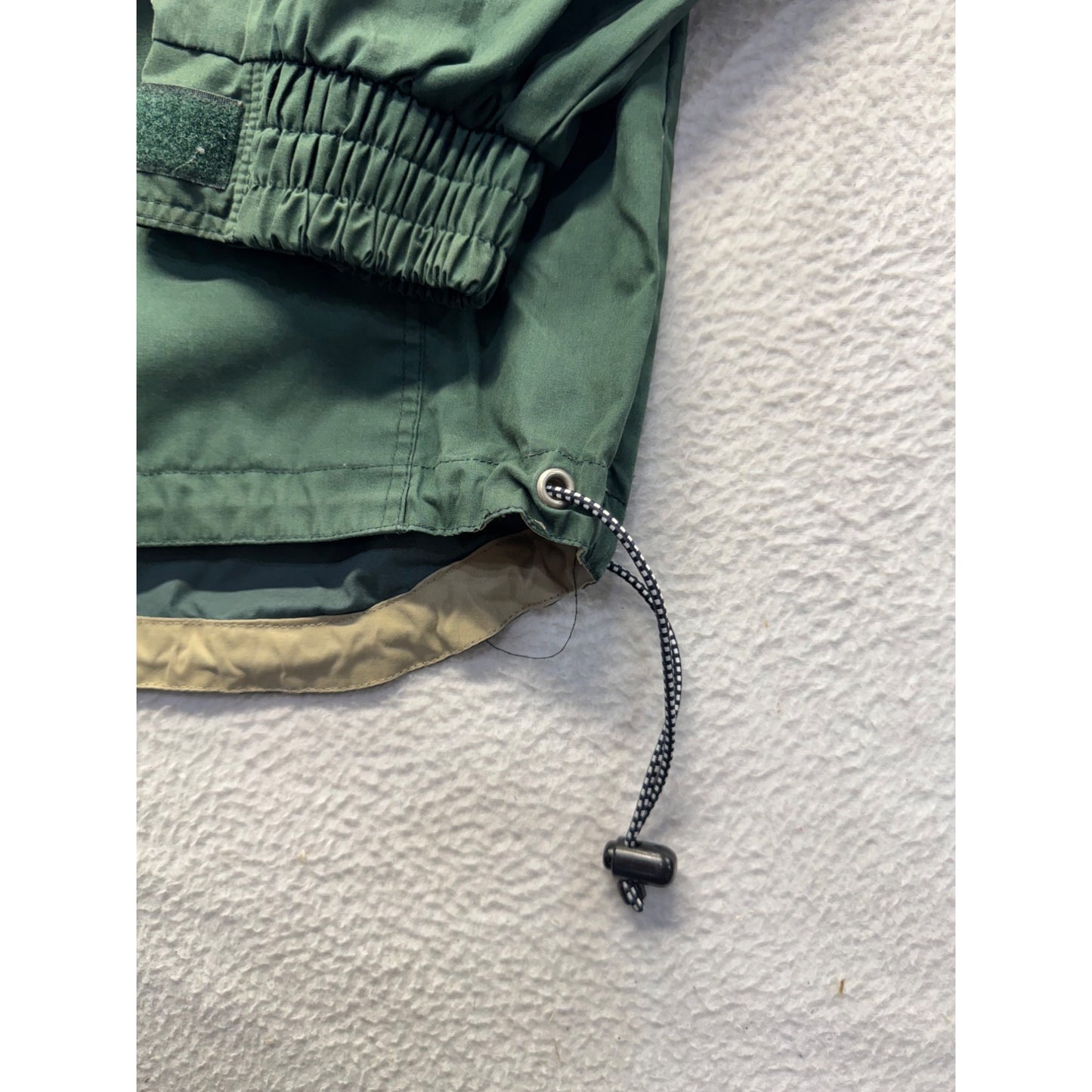 Vintage Chaps Ralph Lauren Green Pullover Windbreaker Jacket Outdoor  #9595