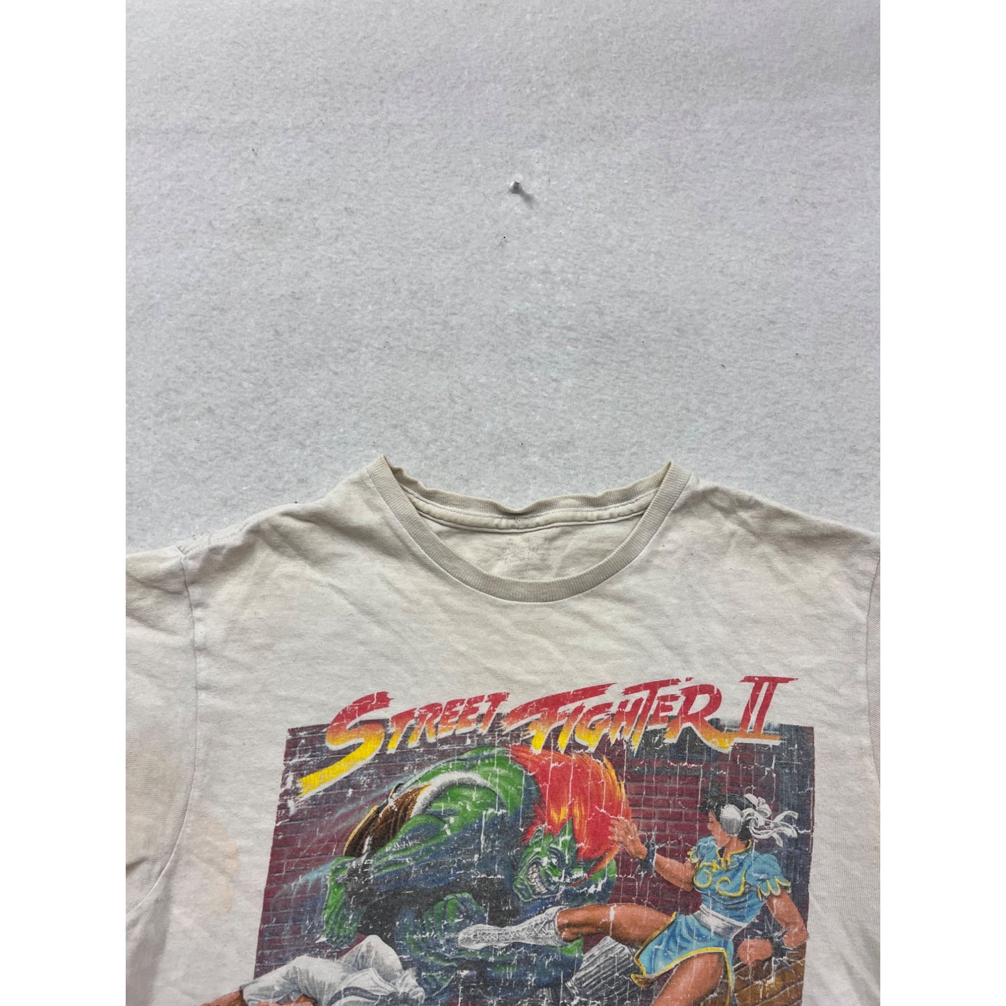 Vintage 1991 Street Fighter II Graphic T-Shirt #244A