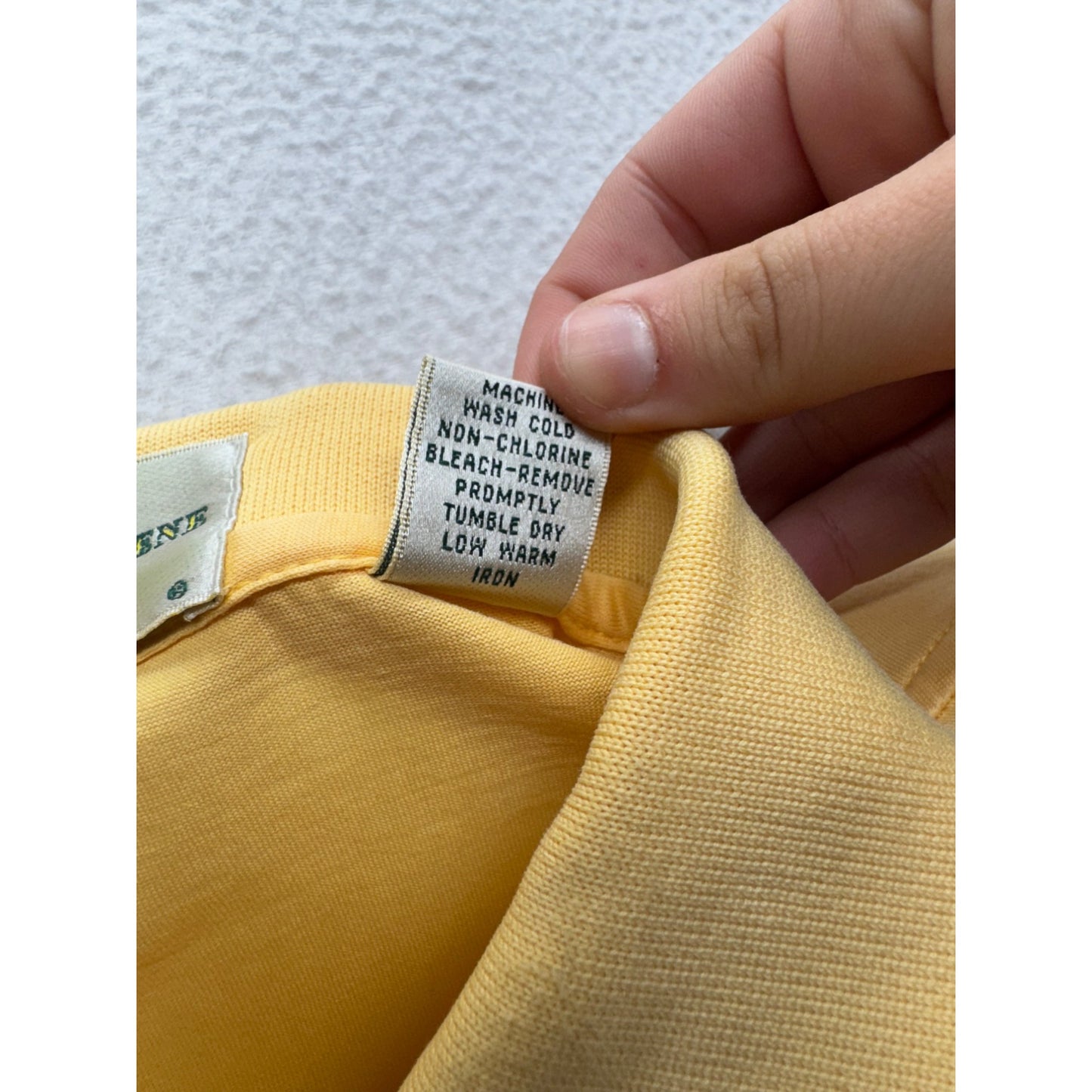 Vintage Fairway & Greene Yellow Polo Shirt L The Preserve Golf Club #7871