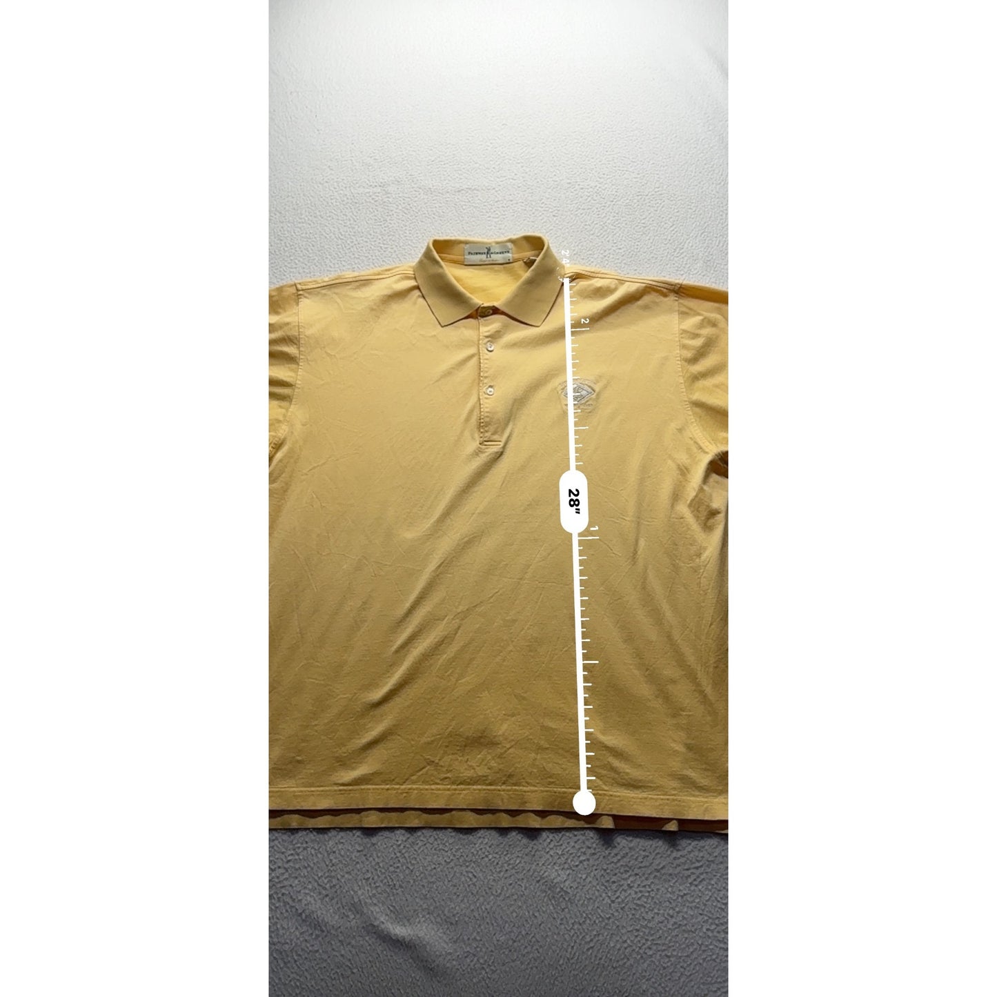 Vintage Fairway & Greene Yellow Polo Shirt L The Preserve Golf Club #7871