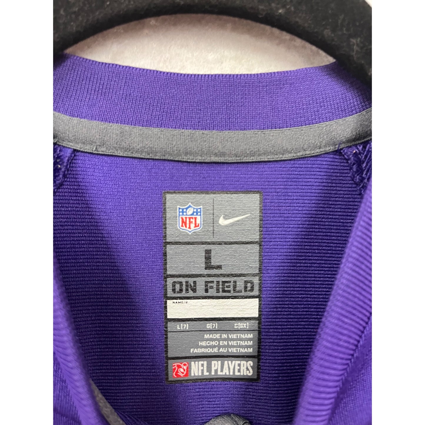 Youth Large NFL Minnesota Vikings Adam Thielen #19 On-Field Jersey #8903