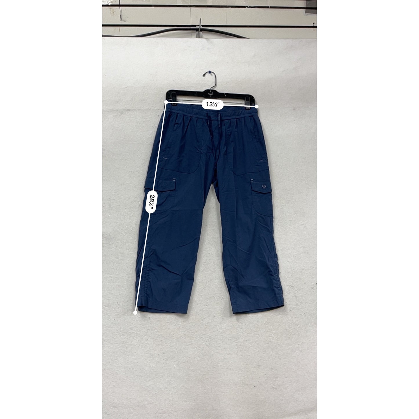 L.L. Bean Nylon/Spandex Cargo Pants Small #417A