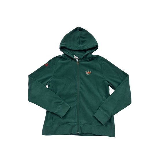 Minnesota Wild Green Full-Zip Hoodie L NHL Officially Licensed #8647