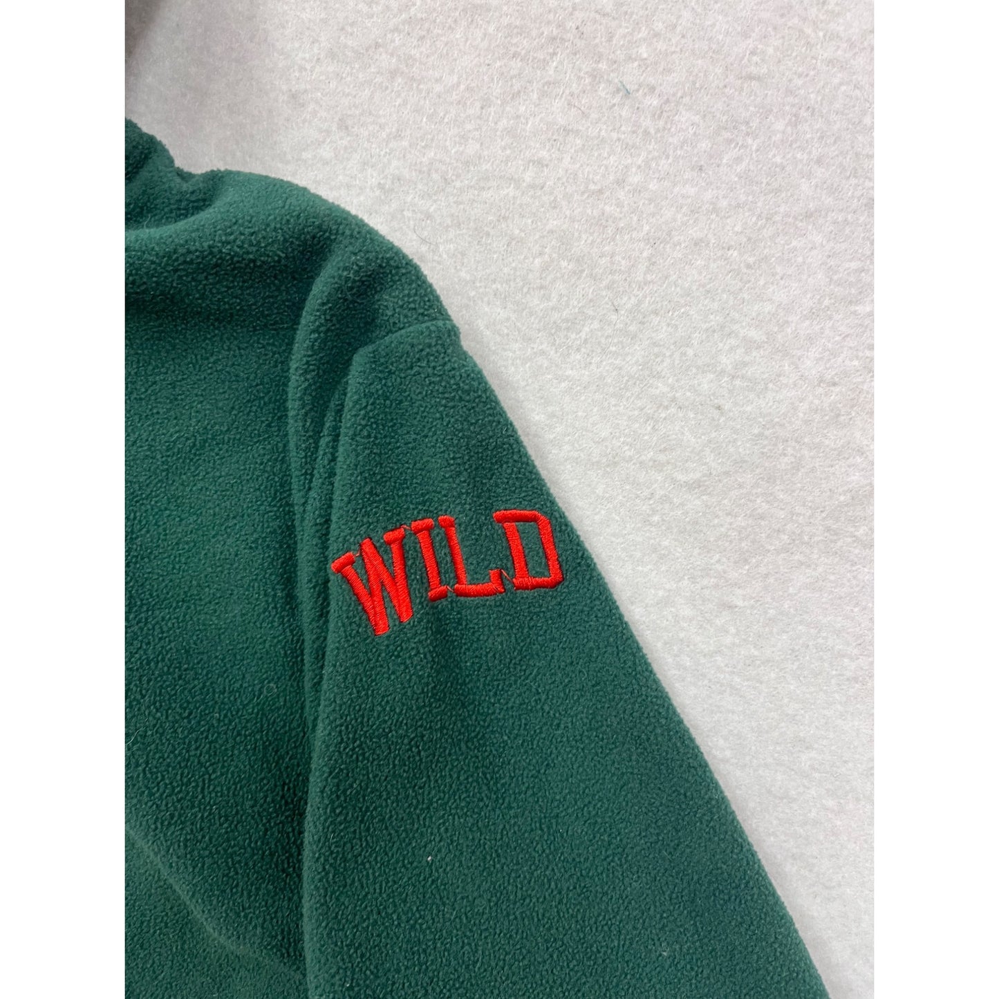 Minnesota Wild Green Full-Zip Hoodie L NHL Officially Licensed #8647