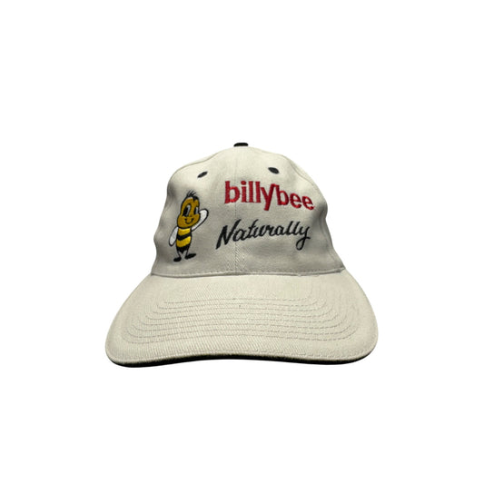 Billy Bee Naturally Embroidered Beige Adjustable Baseball Cap 26B