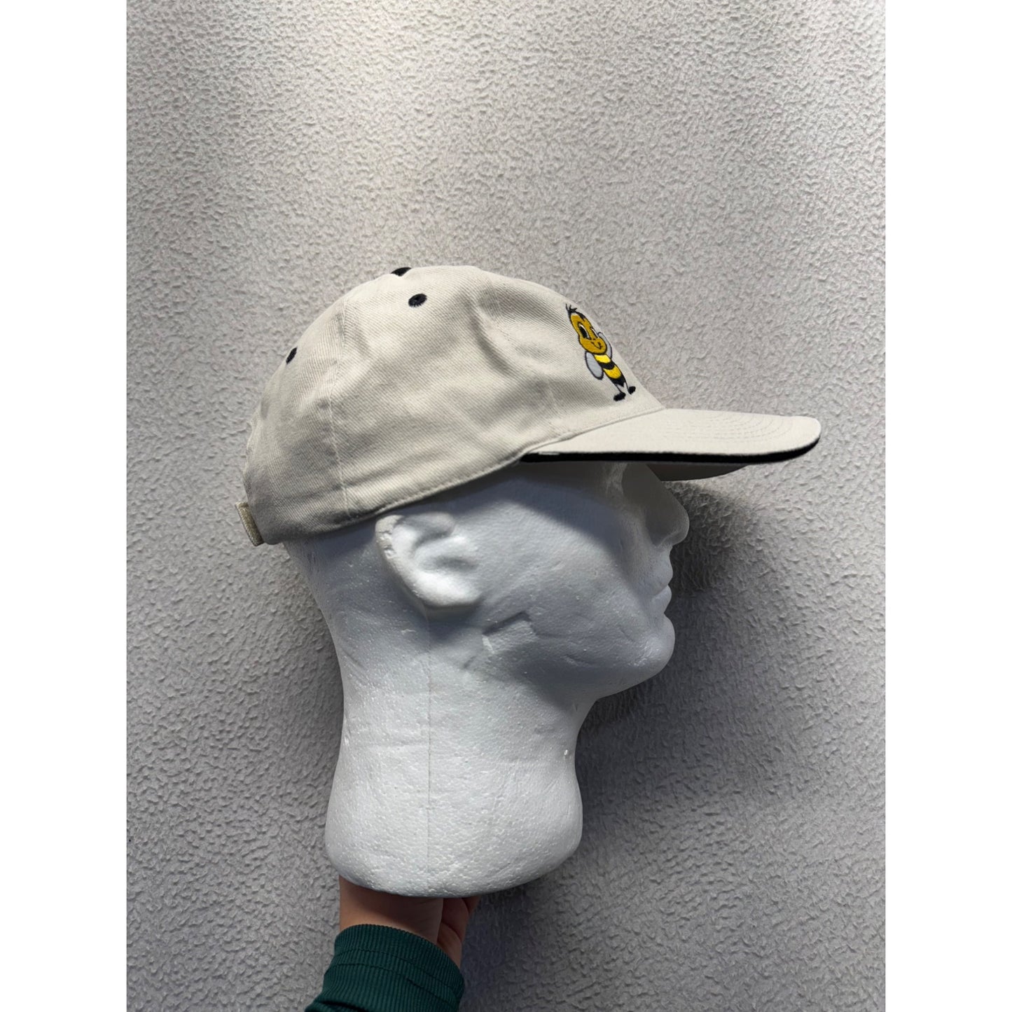 Billy Bee Naturally Embroidered Beige Adjustable Baseball Cap 26B