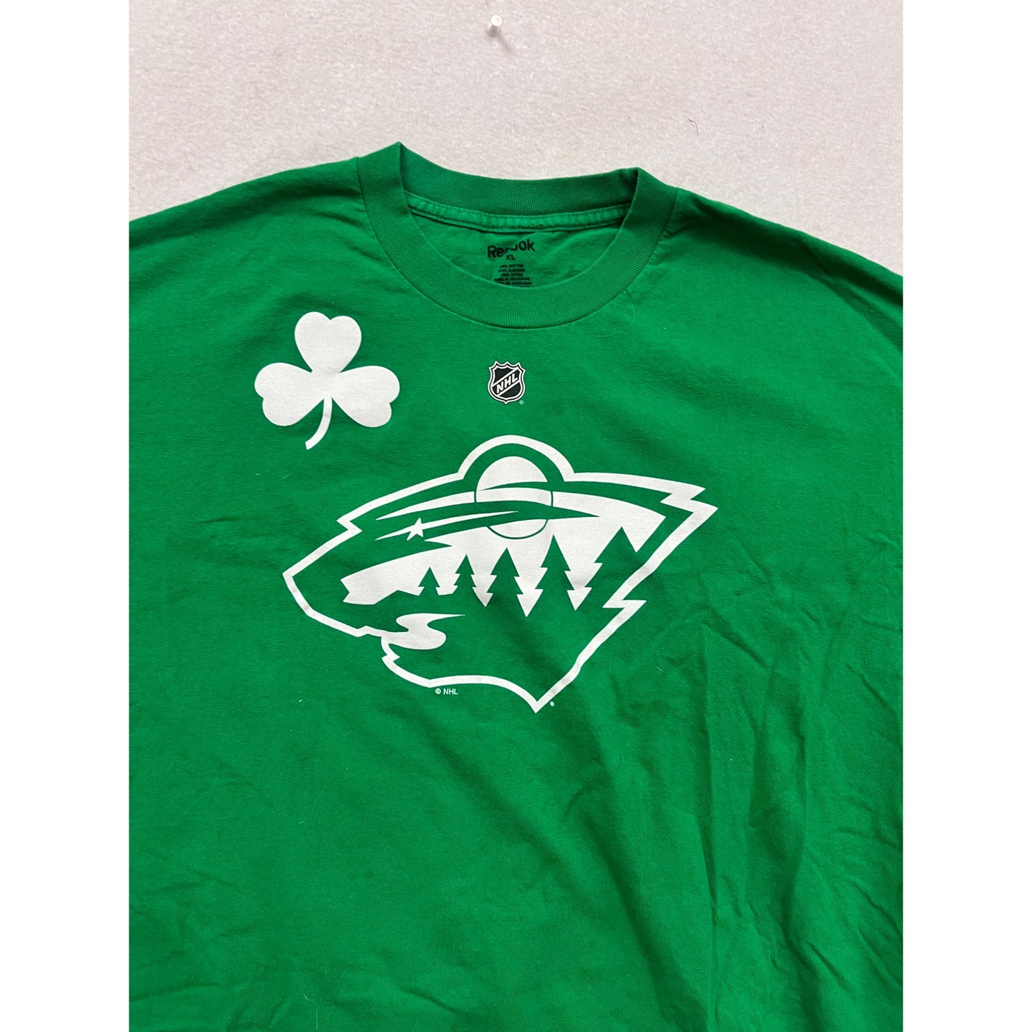 Reebok NHL Minnesota Wild Granlund #64 Green T-Shirt XL #91A