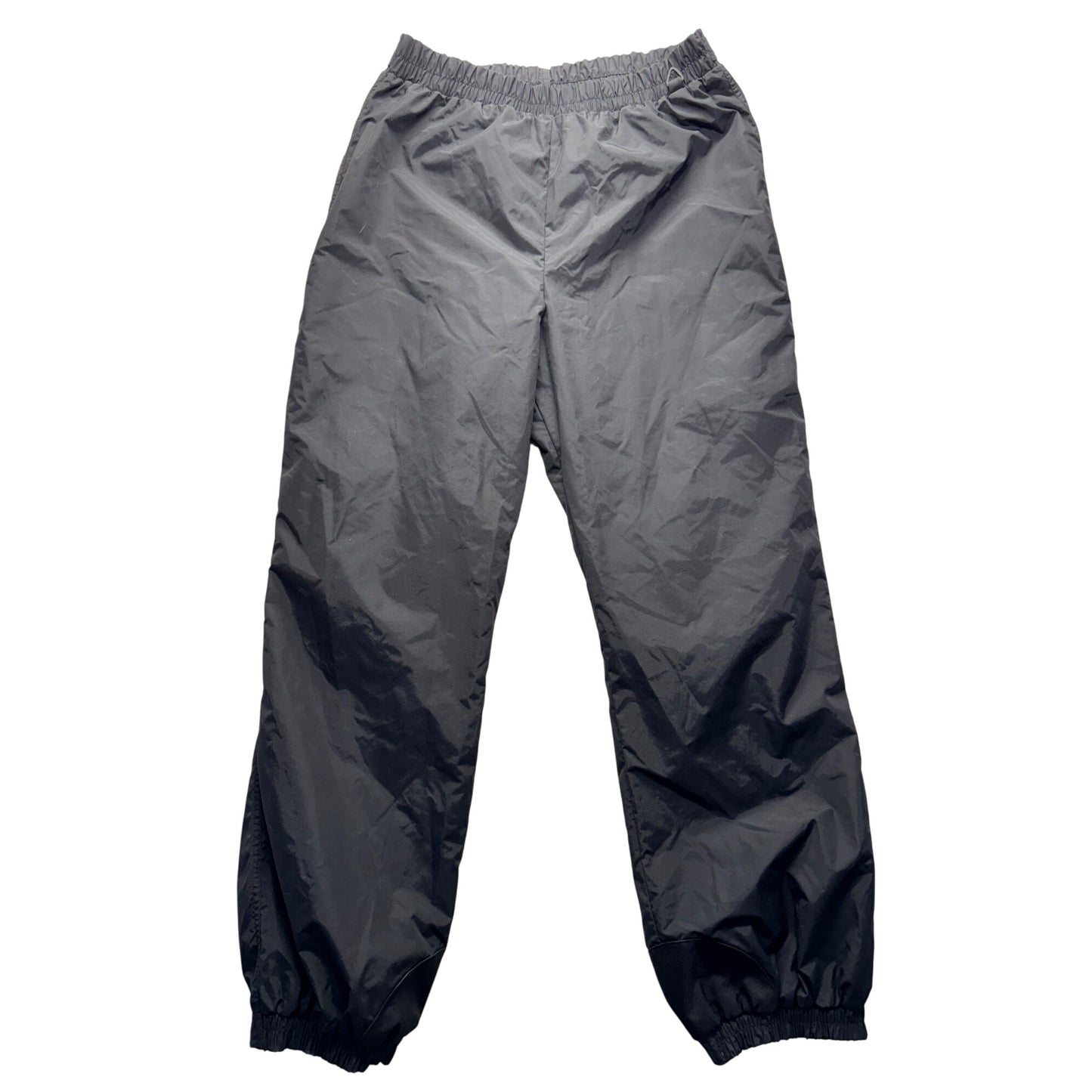 Columbia Mens Tall XL Nylon Rain Pants Elastic Waist Gray 9497