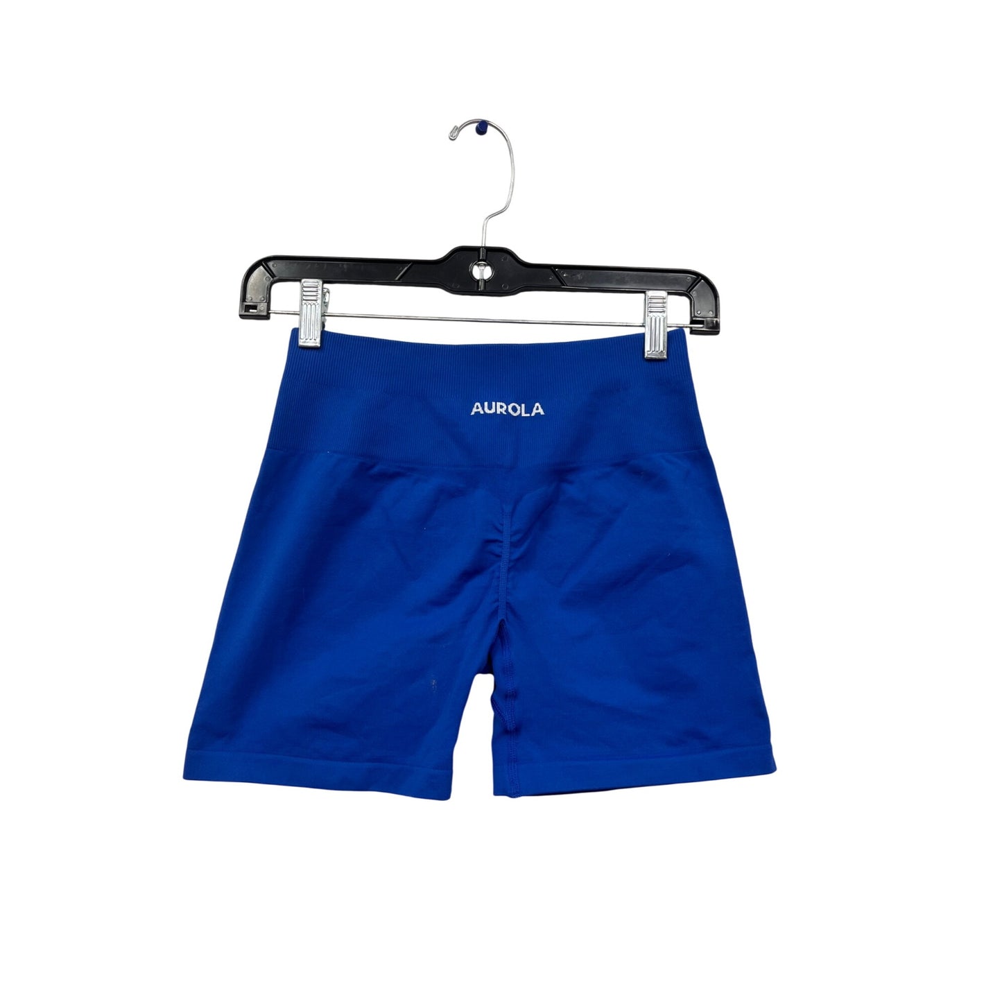 Aurola High-Waist Seamless Biker Shorts XS Blue #727A