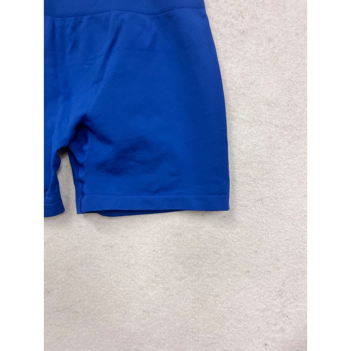 Aurola High-Waist Seamless Biker Shorts XS Blue #727A