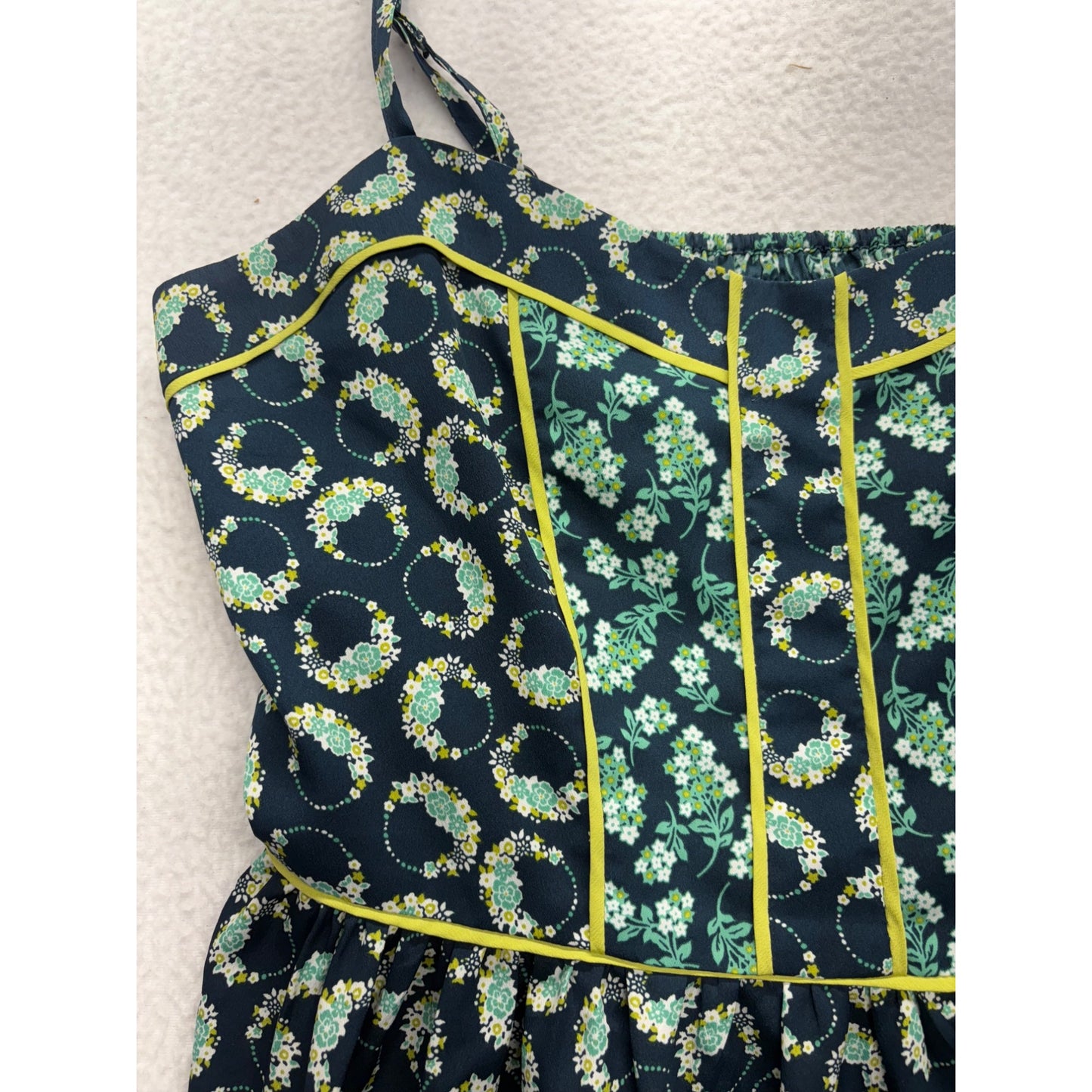 Lauren Conrad Floral Print Sleeveless Spaghetti Strap Dress Size 4 #7707