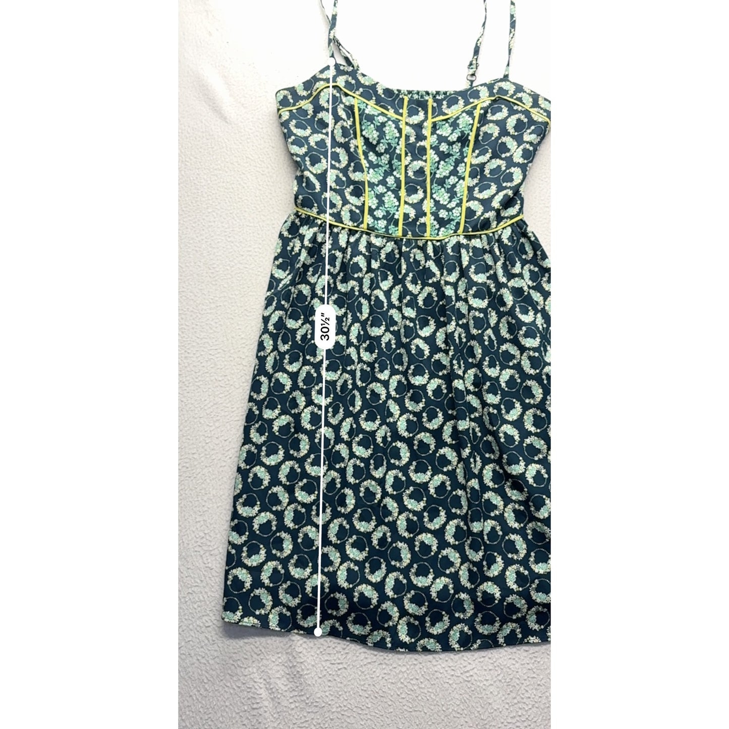 Lauren Conrad Floral Print Sleeveless Spaghetti Strap Dress Size 4 #7707