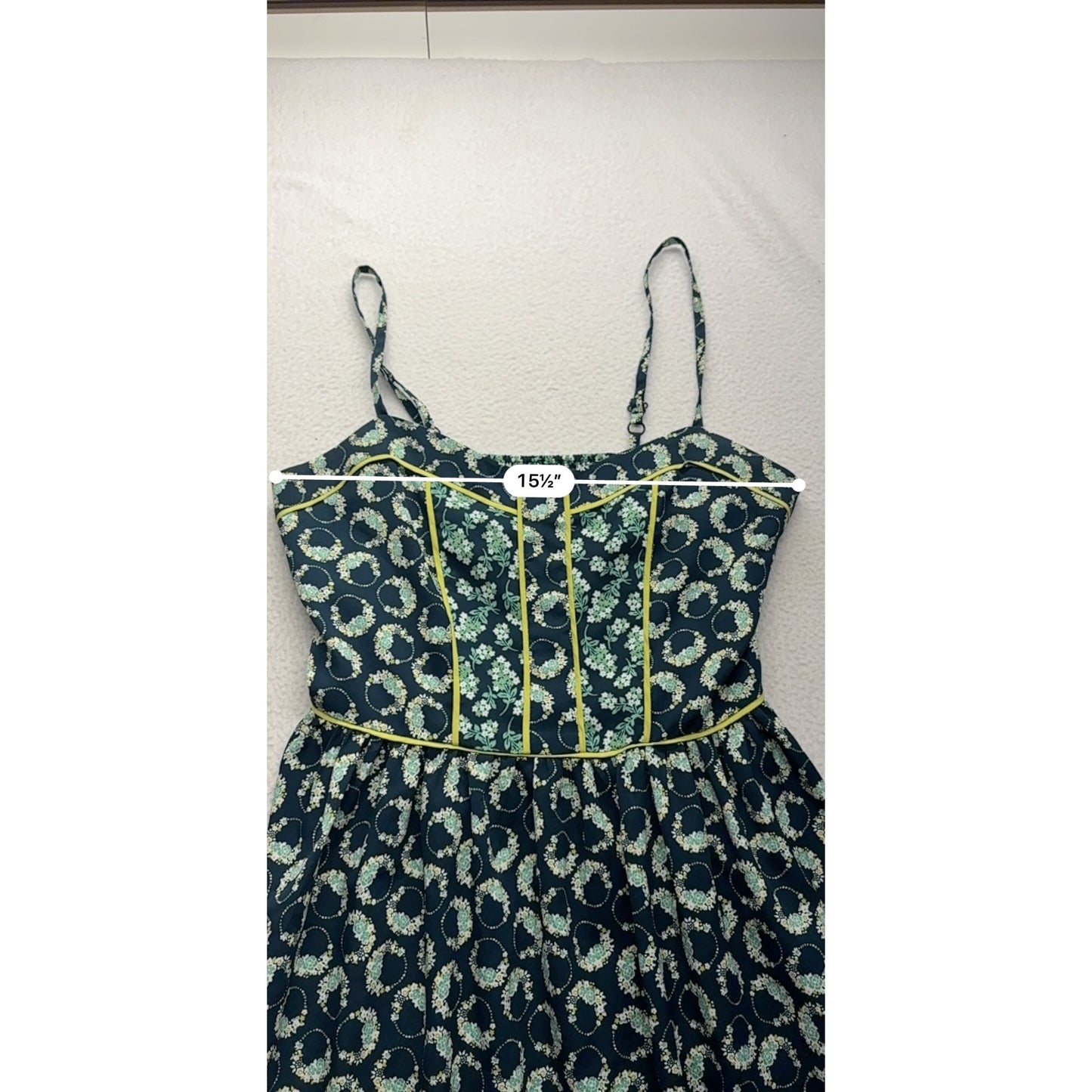 Lauren Conrad Floral Print Sleeveless Spaghetti Strap Dress Size 4 #7707