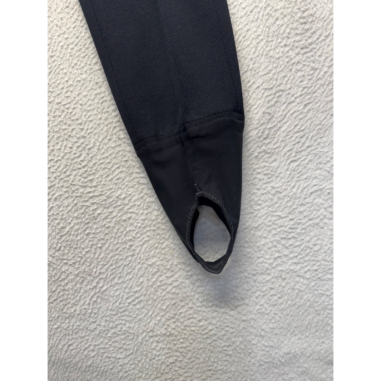 Black Equestrian Riding Pants With Stirrup Foot Design By Sonar 206B