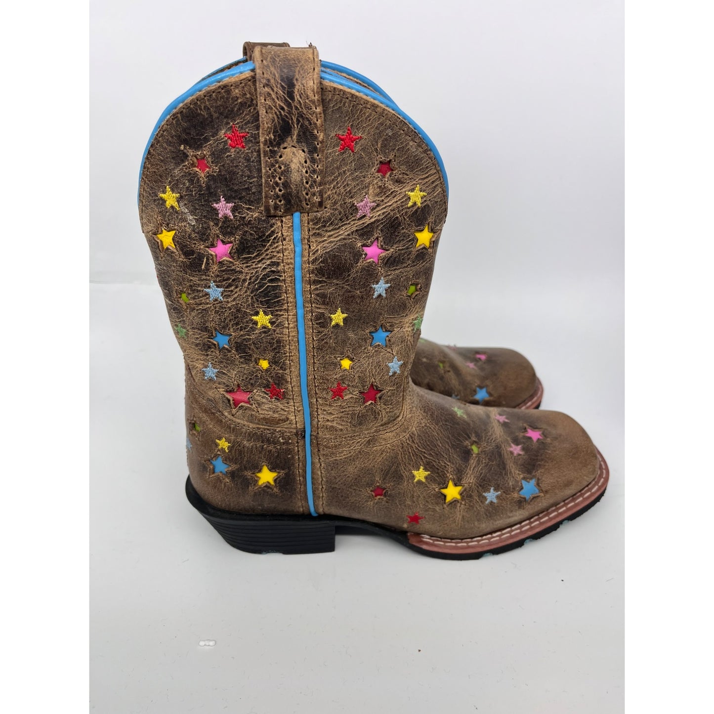 Girls Dan Post Starlett Square Toe Dress Boots #2691