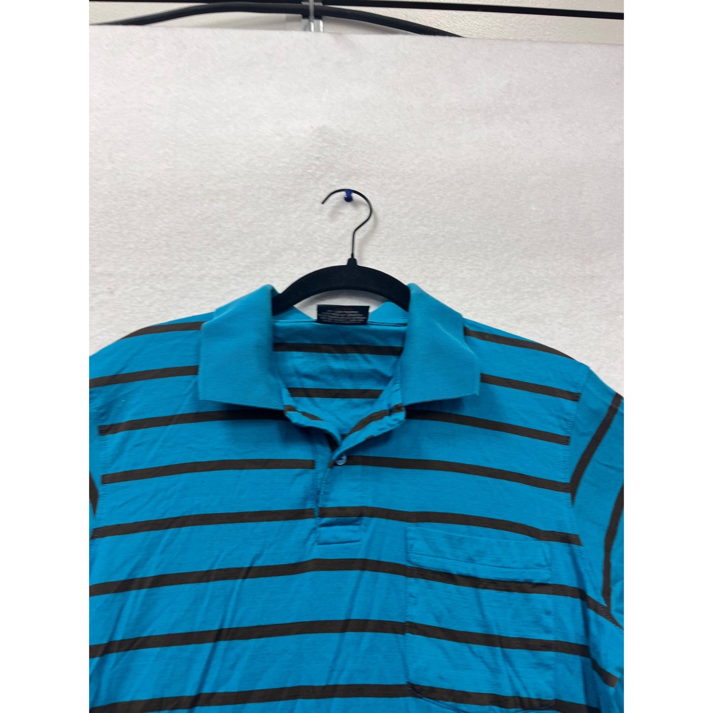 Proline Mens Striped Polo Shirt M #663A