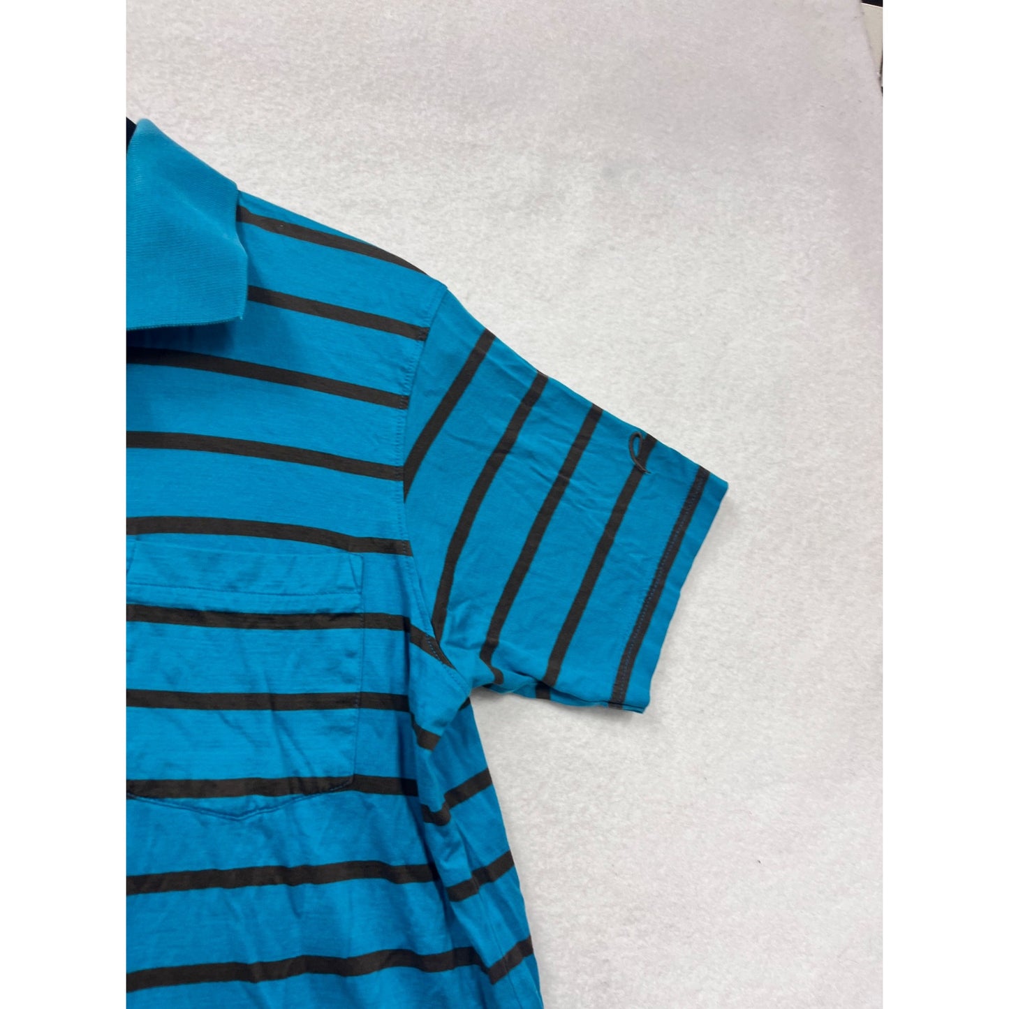 Proline Mens Striped Polo Shirt M #663A