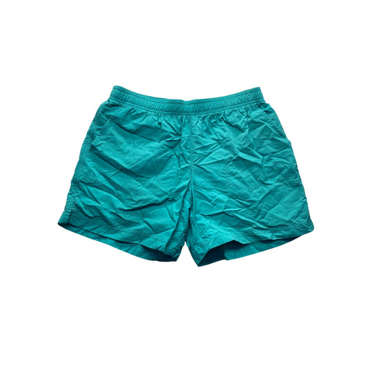 Columbia Womens  Shorts Teal S Elastic Waist & Pockets #5885