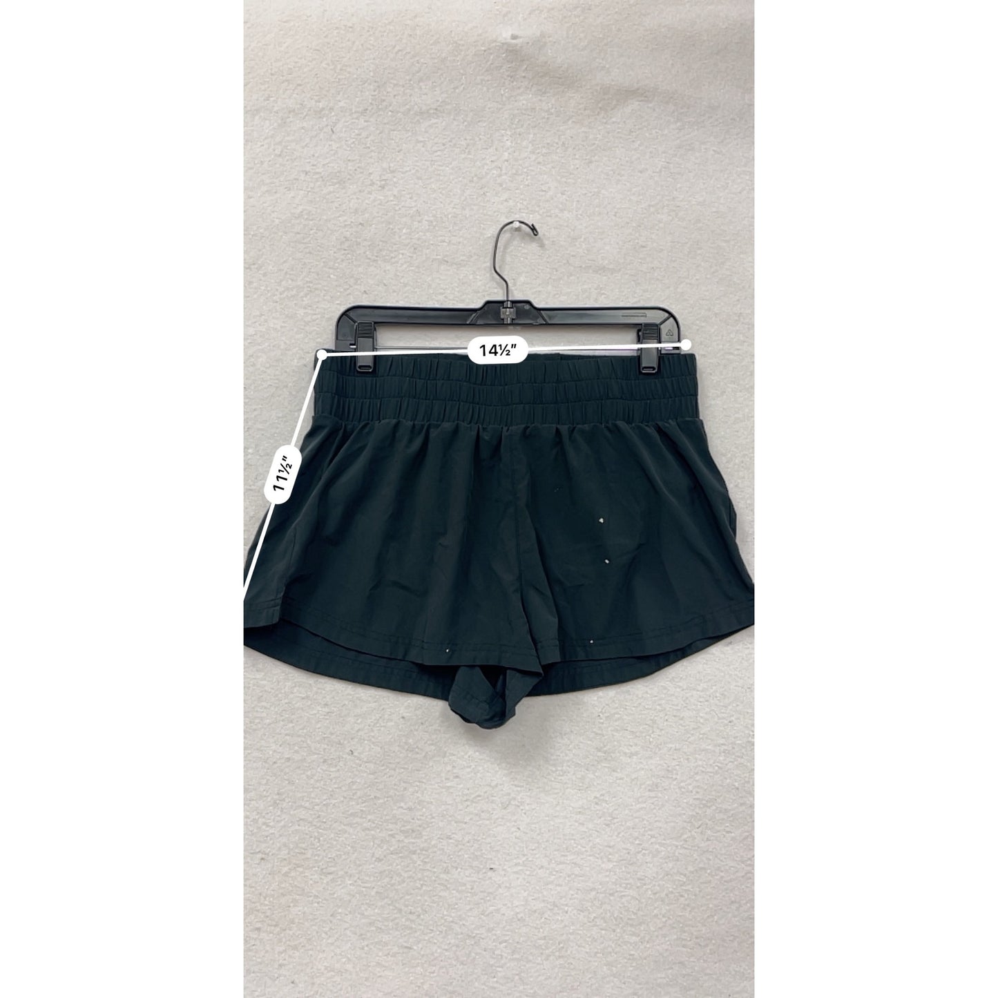 Varley Medium Black Running Shorts #8311