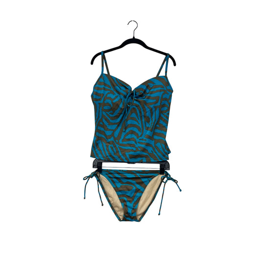 Victorias Secret  Zebra Print Swim Set 38C/L #50A