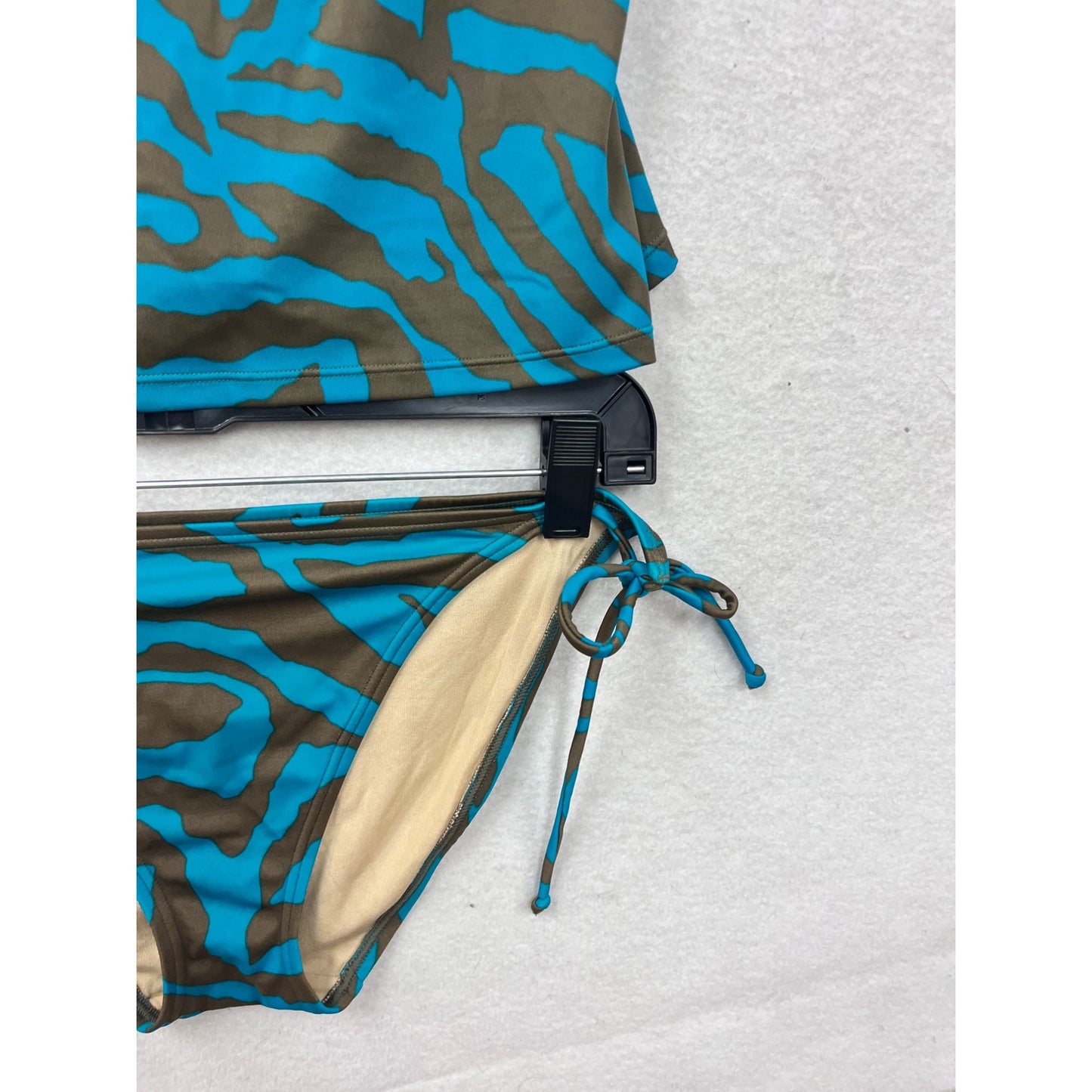 Victorias Secret  Zebra Print Swim Set 38C/L #50A