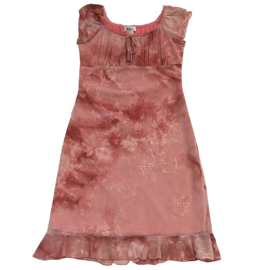 Women’s Taboo Pink Butterfly Dress #1366