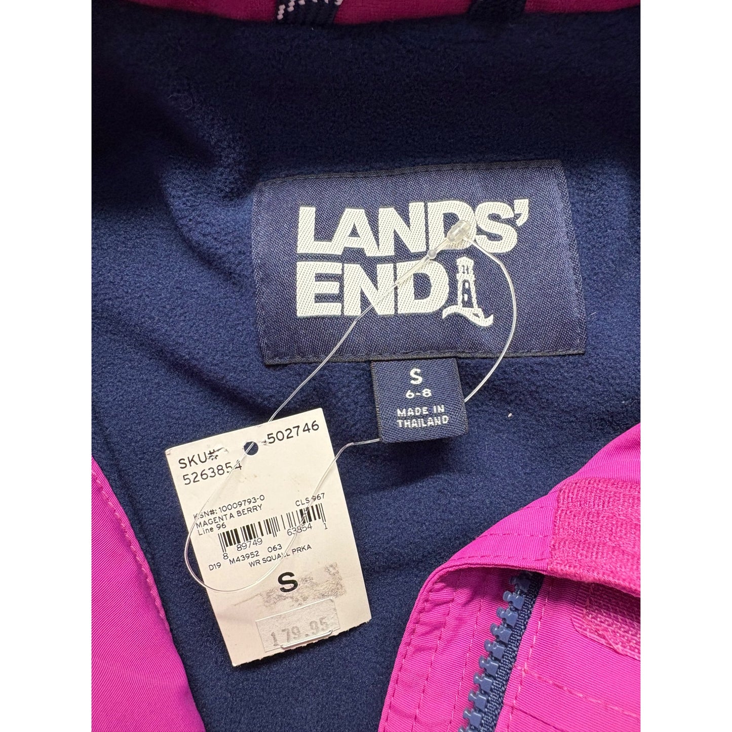 Womens Lands End Hooded Winter Parka *BRAND NEW* #7618