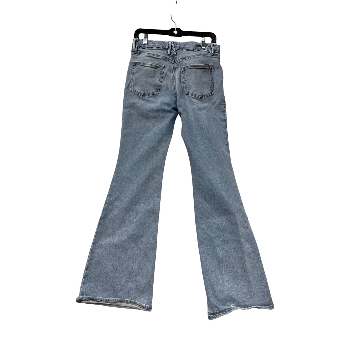 Good American Flare Jeans Size 8/29 Light Wash #8774