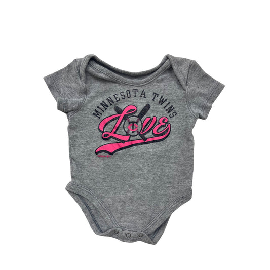 Minnesota Twins Love Baby Bodysuit 0/3M #6510
