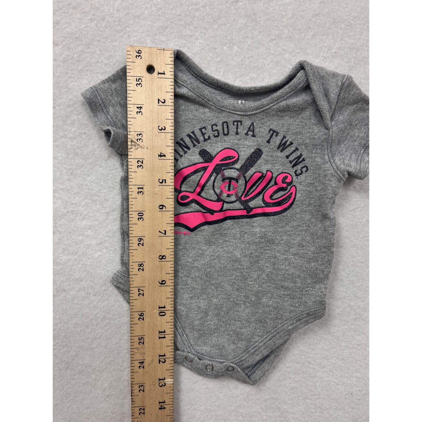 Minnesota Twins Love Baby Bodysuit 0/3M #6510