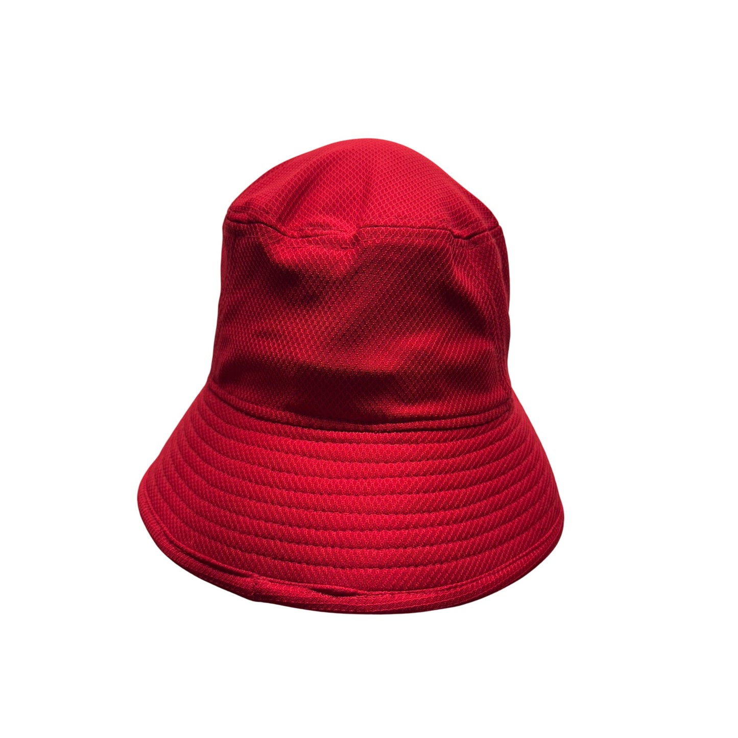 New York Yankees Red Mesh Wide Brim Bucket Hat with Adjustable Chin Strap #63B