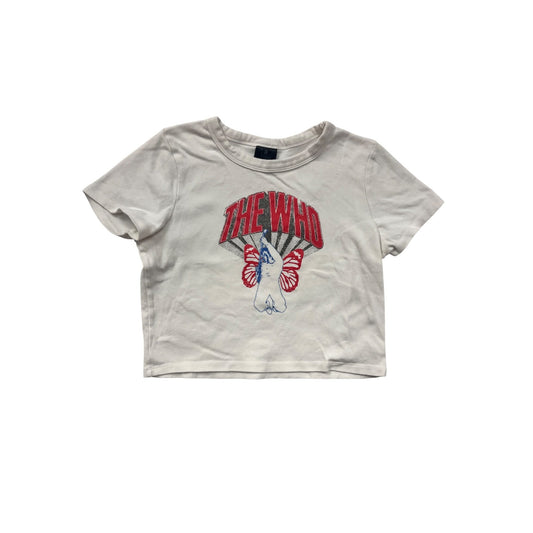 Women’s The Who Cropped Baby Tee