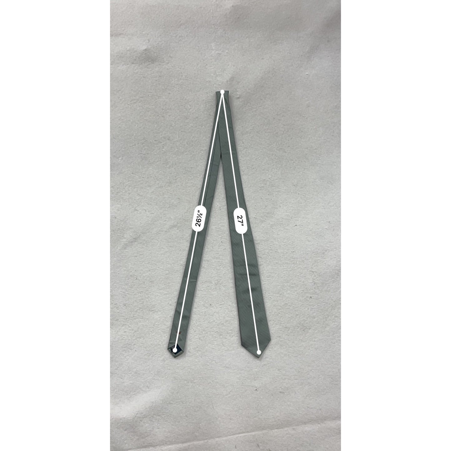 Fiorio Grey 100% Silk Tie Made In Italy #8666