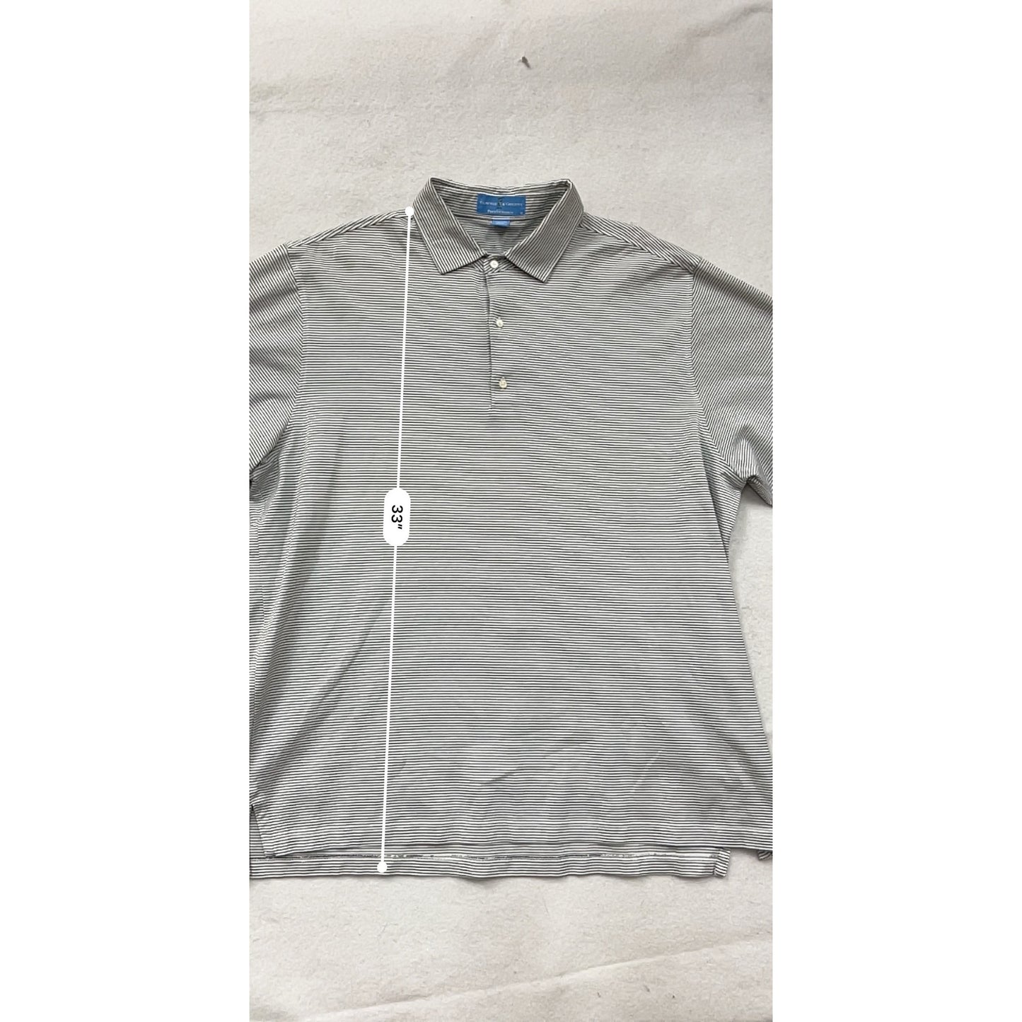 Fairway & Greene XXL Striped Polo Shirt #8695
