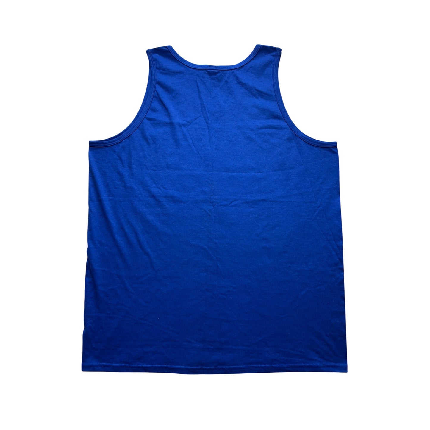 Gildan Ultra Cotton Blue Florida Graphic Tank Top XL #9535