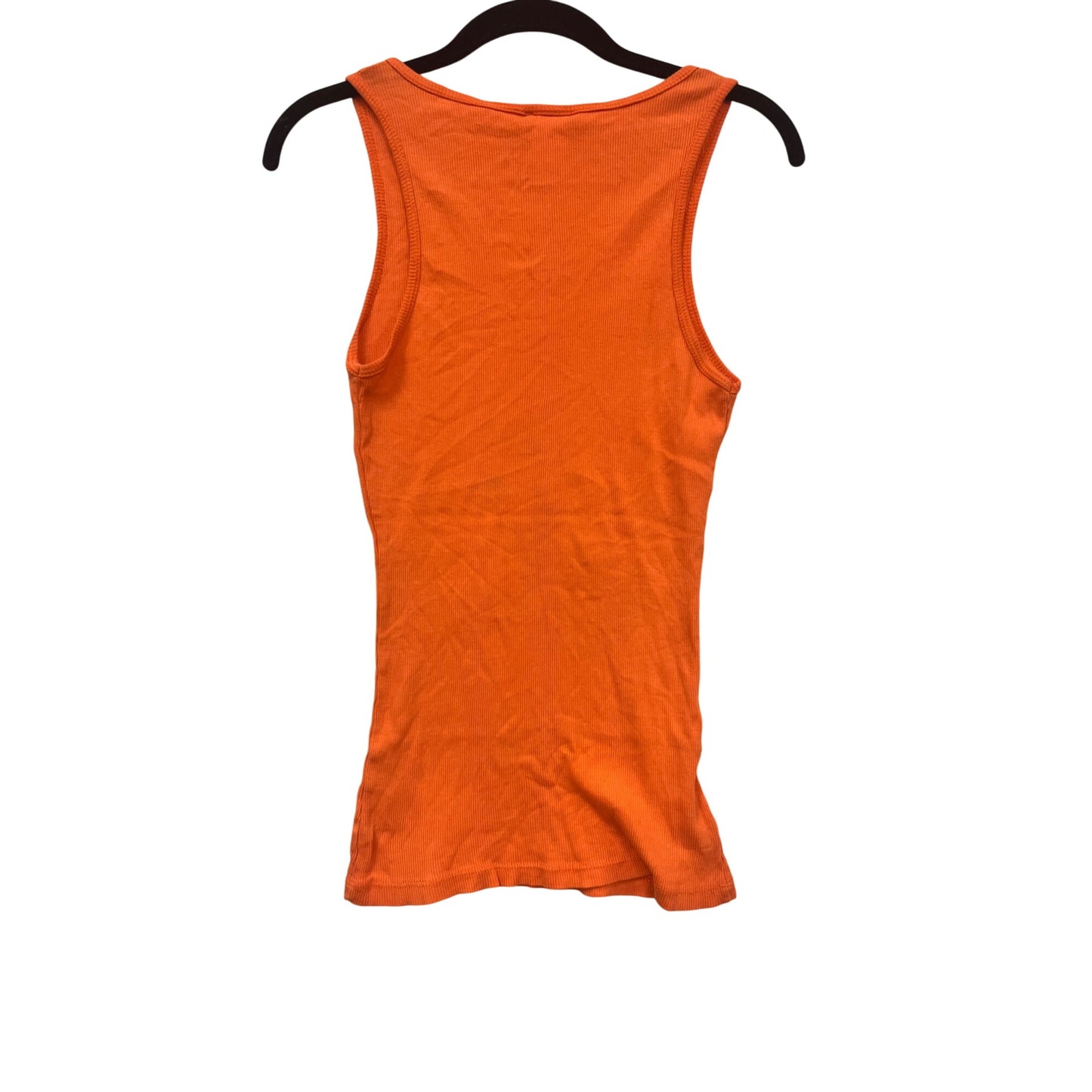 Ron Jon Surf Shop Orange Ribbed Tank Top Large  #97A
