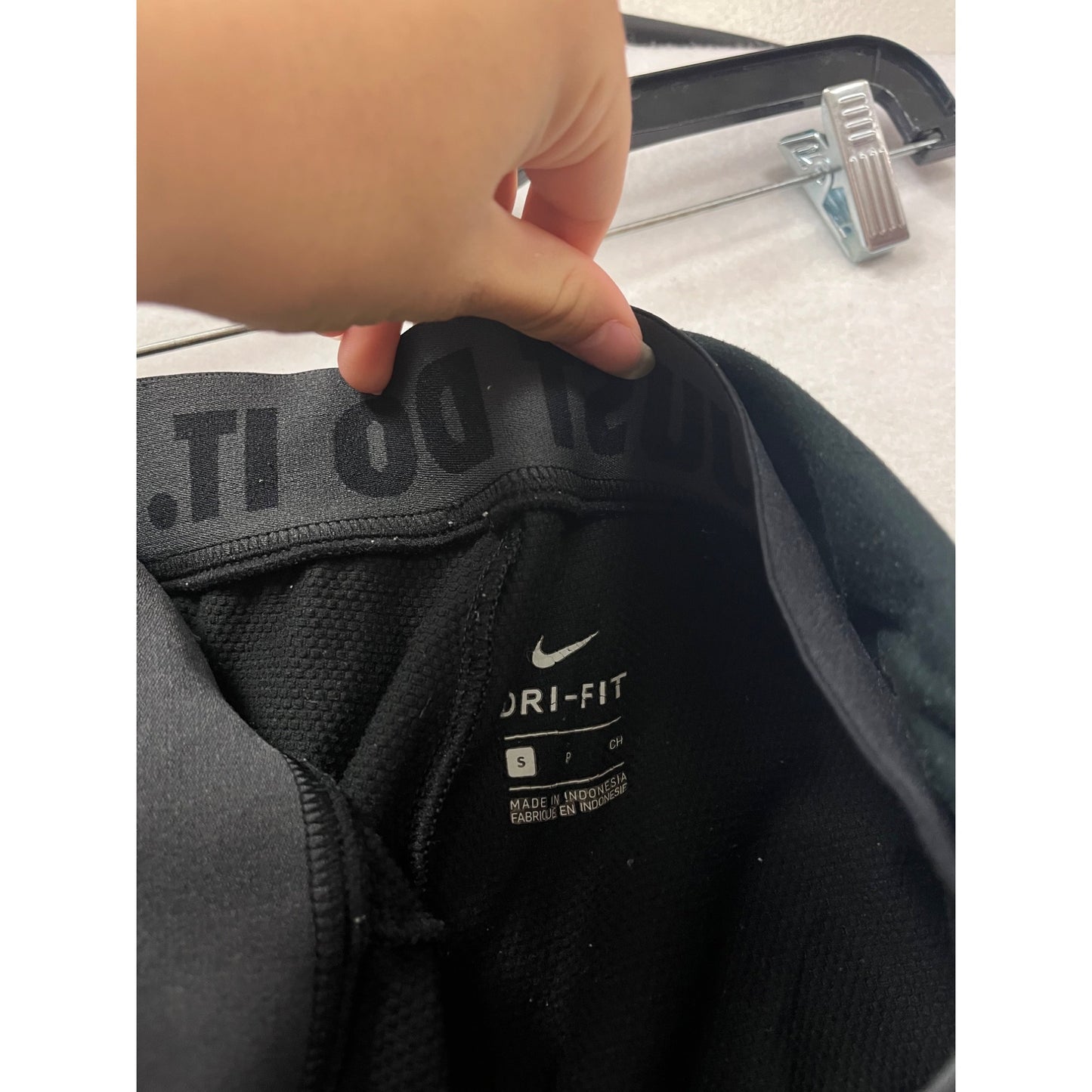 Nike Dri-Fit Black Joggers S #322A