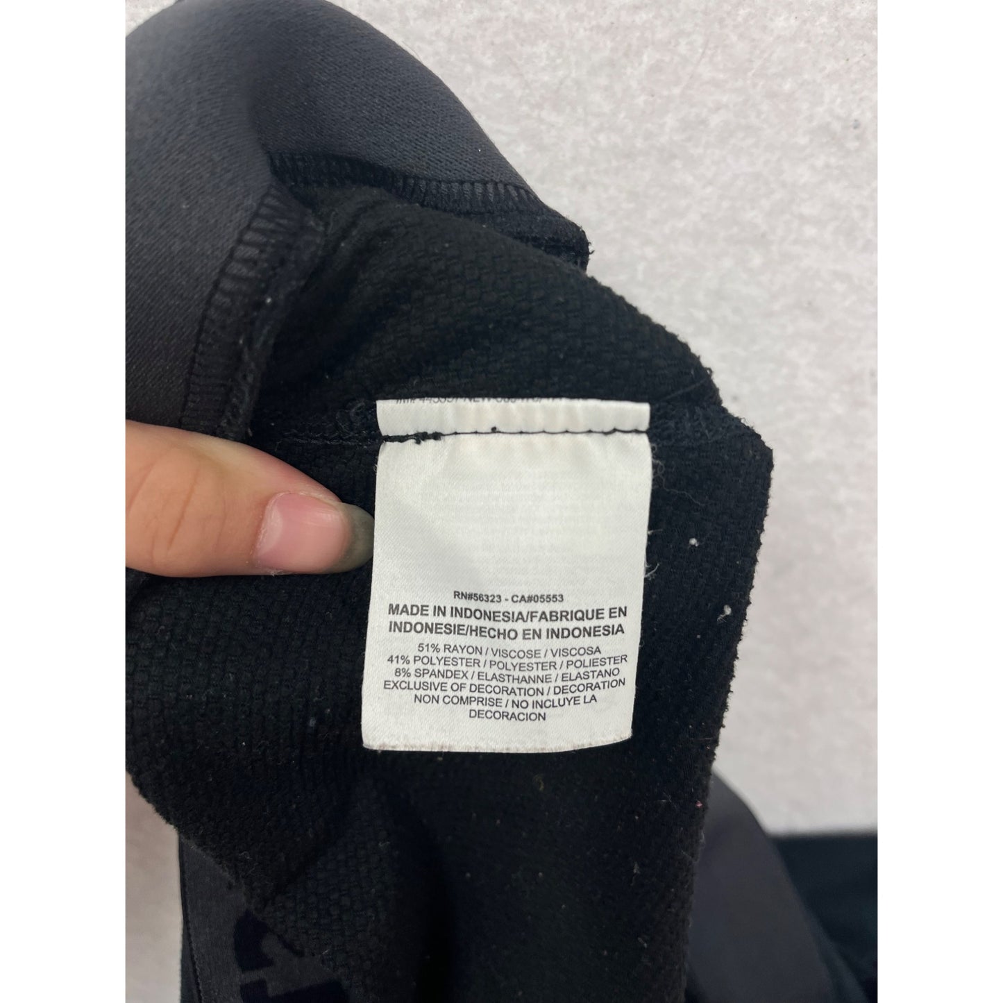 Nike Dri-Fit Black Joggers S #322A