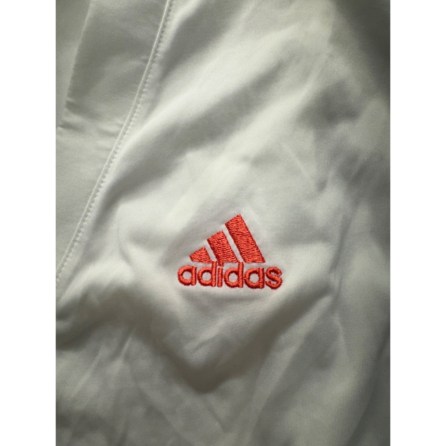 Adidas Clima365  Sleeveless White L Sportswear Shirt Embroidery #9585